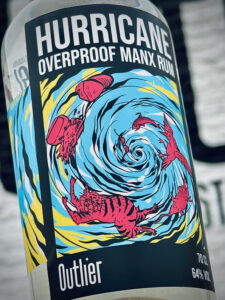 Hurricane Overproof Manx Rum review by the fat rum pirate