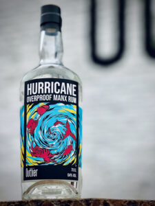 Hurricane Overproof Manx Rum review by the fat rum pirate