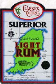 Clarkes Court Superior Light Rum review by the fat rum pirate