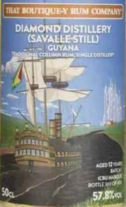 That Boutique-y Rum Company Diamond Distillery (Savalle Still) Guyana