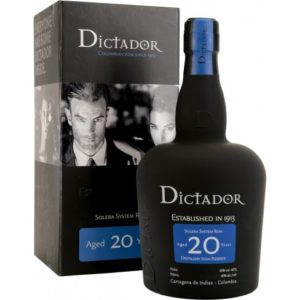 Dictador Distillery Icon Reserve Aged 20 Years Solera System Rum review by the fat rum pirate