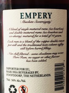 Foursquare Rum Distillery Empery Rum Review by the fat rum pirate