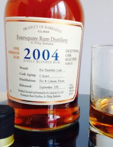 Foursquare Rum Distillery 2004 Exceptional Casks Rum Review by the fat rum pirate