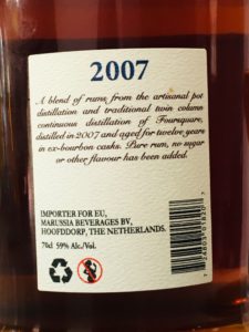 Foursquare Rum Distillery 2007 Rum Review by the fat rum pirate