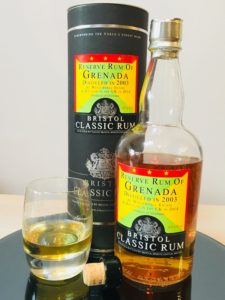 Bristol Classic Rum Reserve Rum of Grenada Distilled in 2003