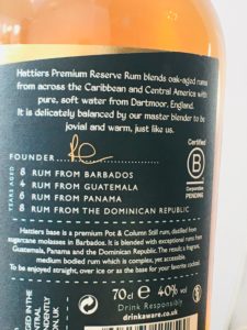 Hattiers Premium Reserve Rum Review by the fat rum pirate