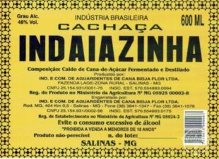 Cachaca Indaiazinha Rum Review by the fat rum pirate