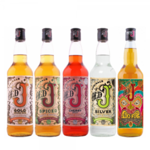 Admiral's Old J Cherry Spiced Rum Review by the fat rum pirate