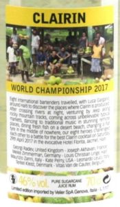 Clairin World Championship 2017 Rum Review by the fat rum pirate