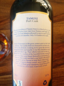 Levy Lane Rum Co. Tamosi Port Cask rum review the fat rum pirate