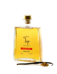 Top CBD Spirits Spiced Rum review by the fat rum pirate